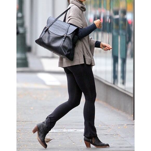 ACNE STUDIOS Pistol Contrast Boots Black Leather in Size 37/US 6.5 - Picture 2 of 8